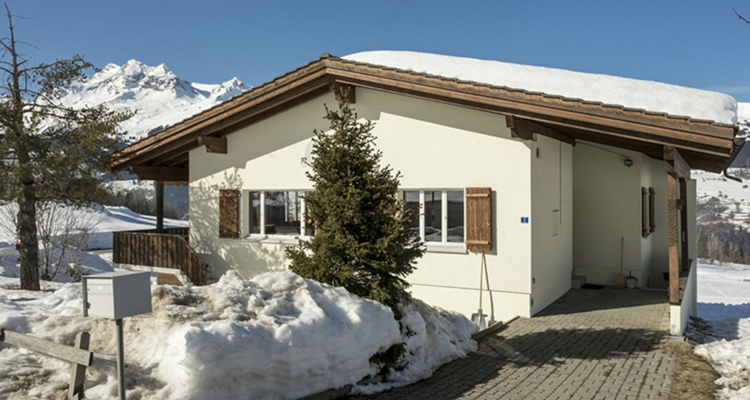 Ferienhaus Sand - Aussenansicht Winter