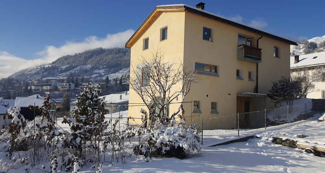 Hausansicht mit Eingang Ferienwohnung