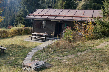 Maiensäss Camona Siat - Ansicht Sommer