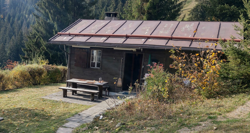 Maiensäss Camona Siat - Ansicht Sommer