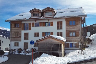 Ferienwohnung Cadorcat Berger - Ansicht Winter