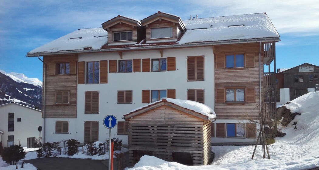 Ferienwohnung Cadorcat Berger - Ansicht Winter