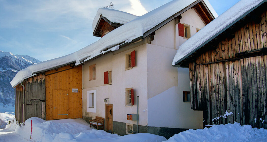 Ferienwohnung Venini - Ansicht Winter