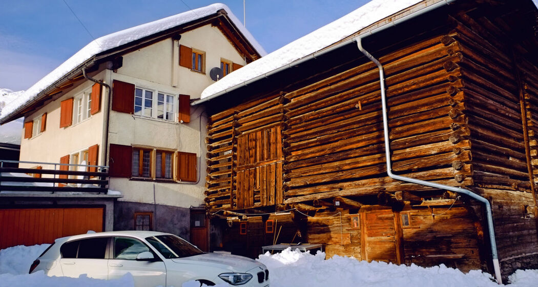 Ferienwohnung Venini - Ansicht Winter