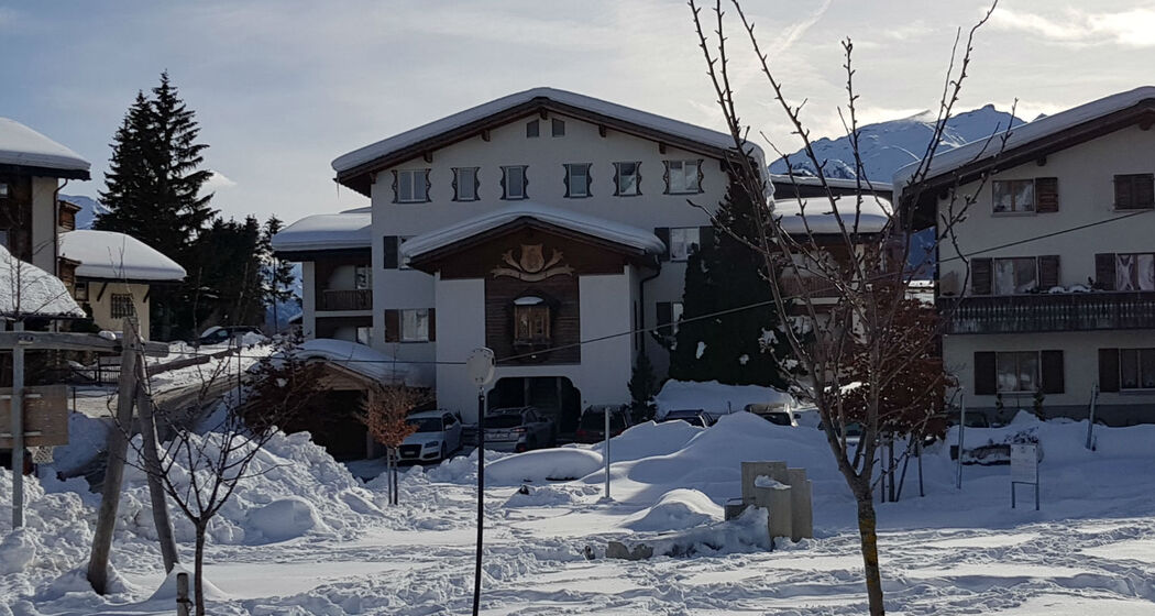 Casa Davos Cuort Good-Derungs, Vella - Ansicht Winter