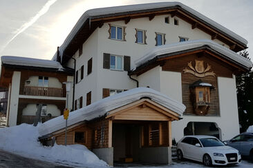 Casa Davos Cuort Good-Derungs, Vella - Ansicht Winter