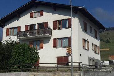 Ferienwohnung Zignaus Demont - Ansicht Sommer