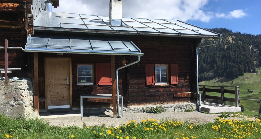 Berghütte Chalet Canischauna - Aussenansicht