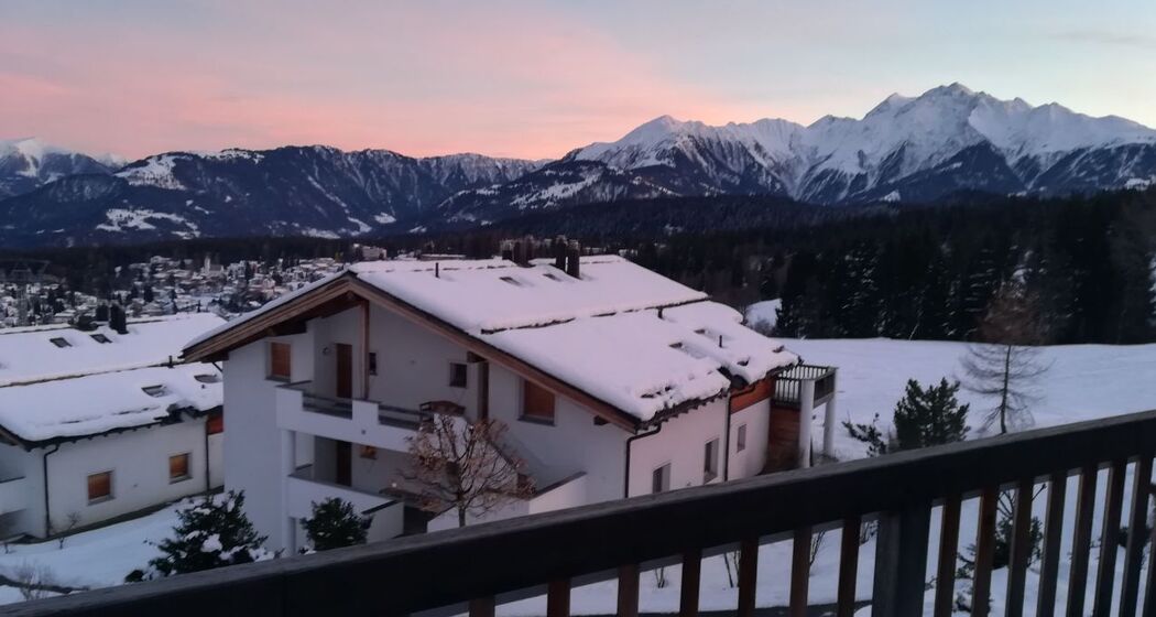 Signina Gruppe von der Terrasse aus