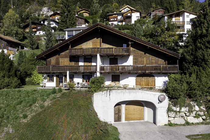 Ferienwohnung Bijou - Ansicht Sommer