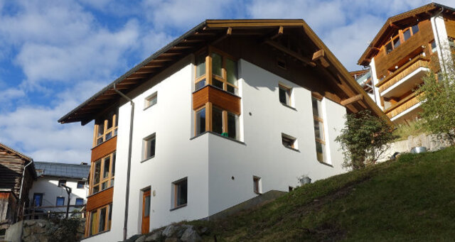 Ferienhaus la Trapla, Südostseite