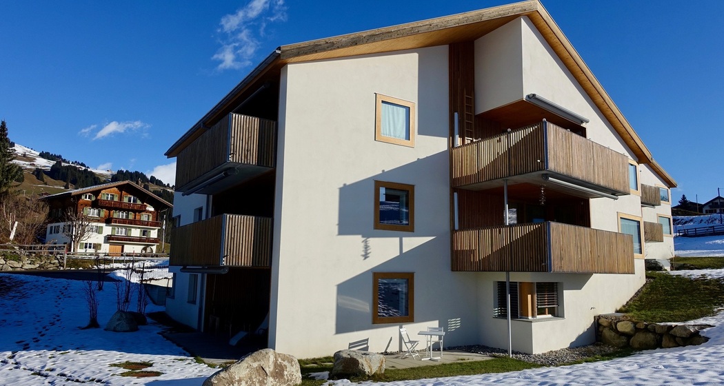 Aussenansicht, Ferienwohnung Schwarzenbach, Tschuppina