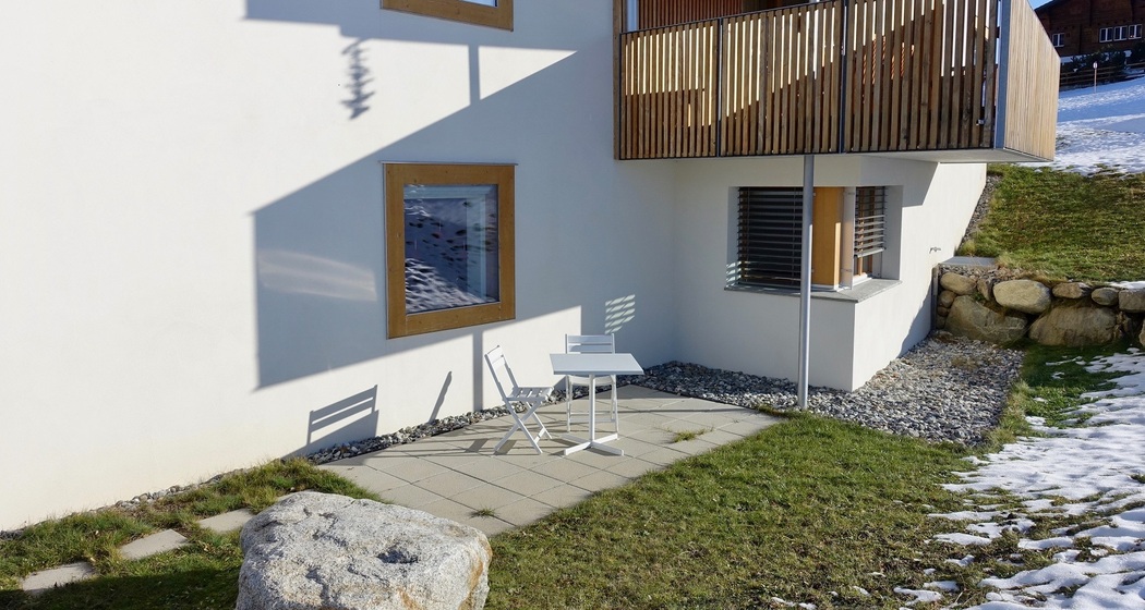 Aussenansicht, Ferienwohnung Schwarzenbach, Tschuppina