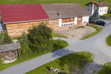 Paclera Hof aus der Vogelperspektive