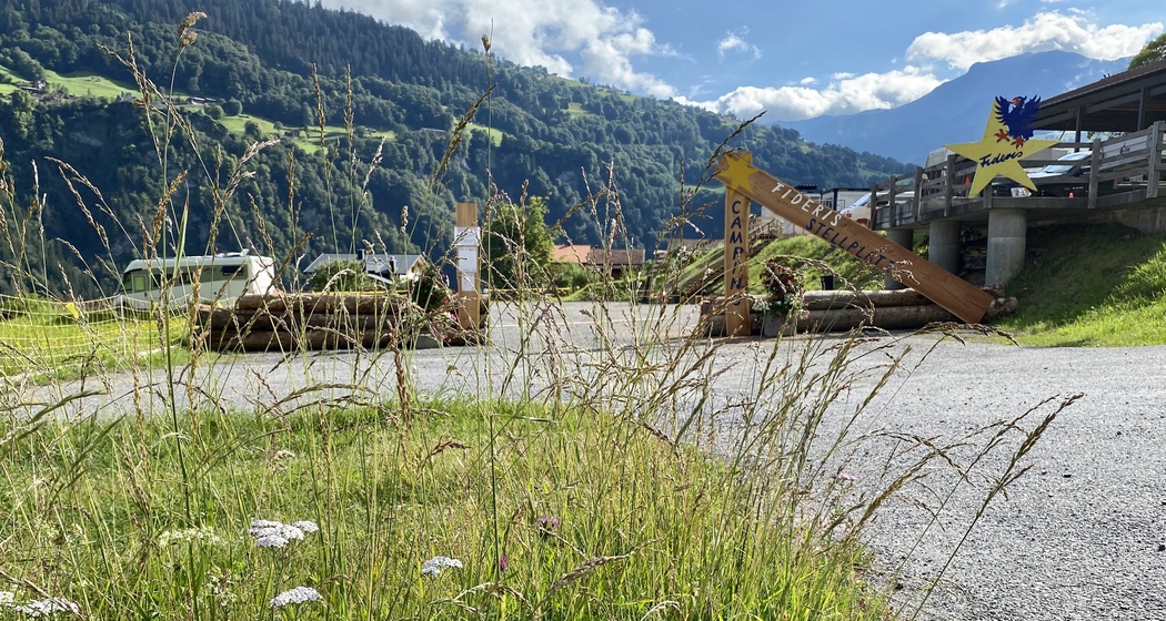 Camping Fideris - Eingang