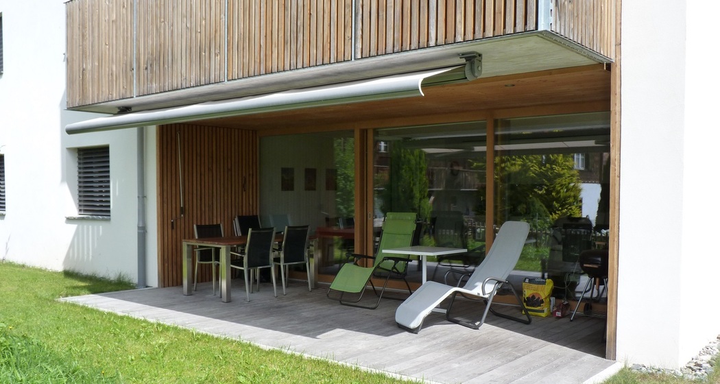 Aussenansicht, Ferienwohnung Schwarzenbach, Tschuppina