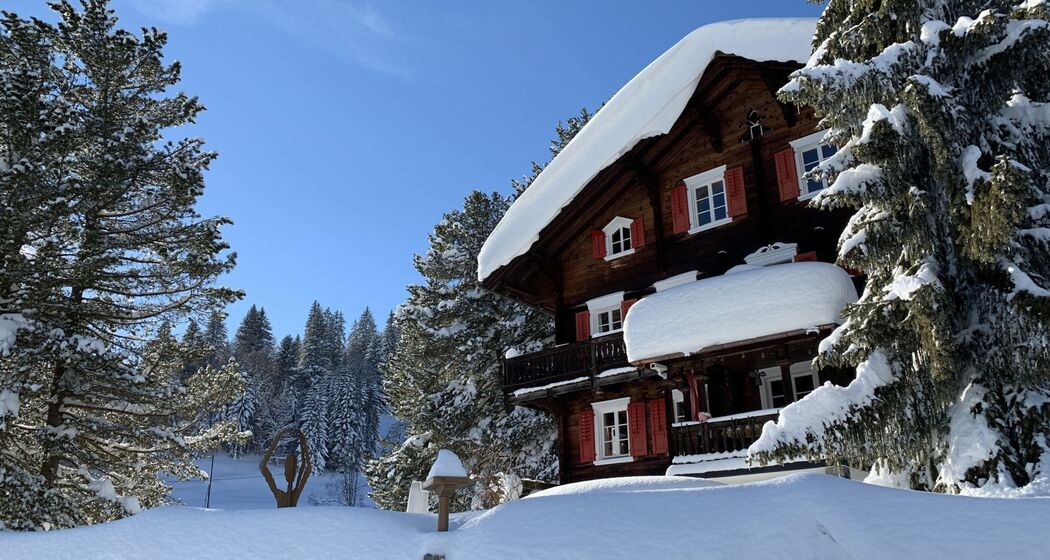 Chalet Riedji Furna Ferien Graubünden