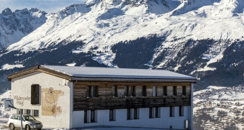 Wädenswilerhaus, Obersaxen-Miraniga - Ansicht Winter