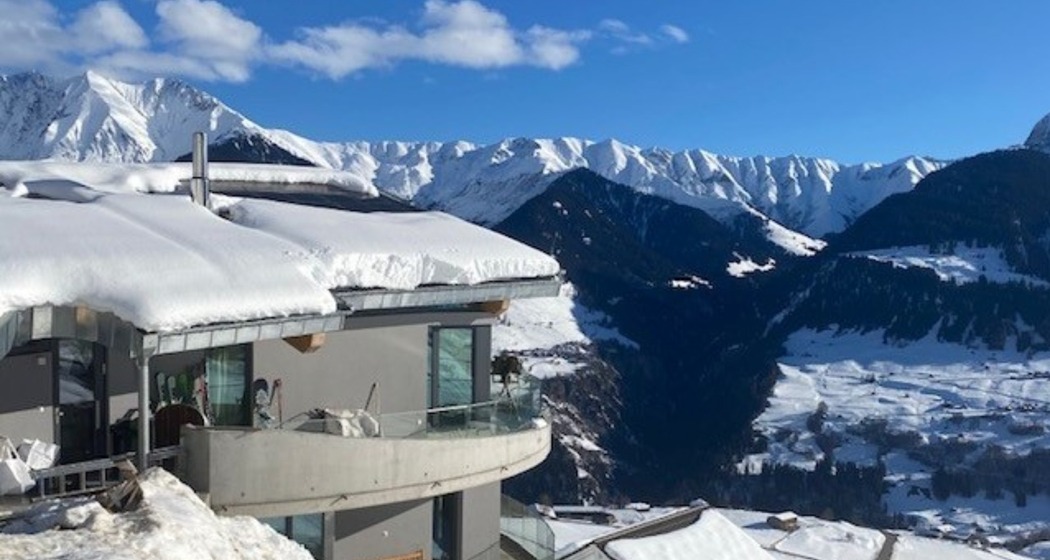 Ferienwohnung Schwalbennest - Ansicht Winter