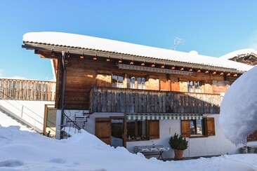 Ferienwohnung Chützehüs - Ansicht Winter