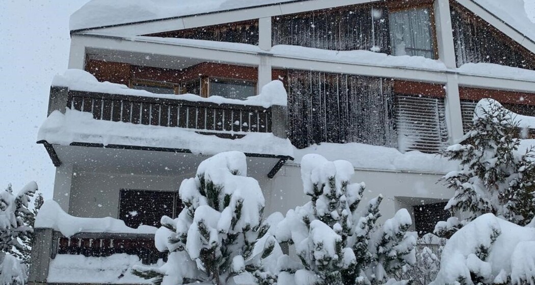 Ferienwohnung Collina Dado Lindig - Ansicht Winter