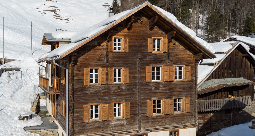 Ferienwohnung Wolfensberger - Ansicht Winter