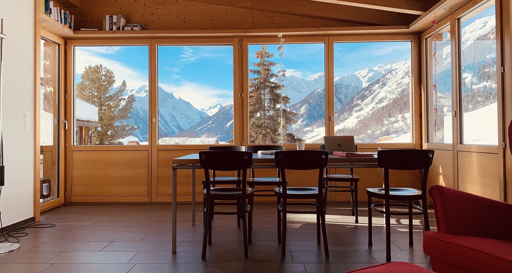 Hauptraum Winterstimmung