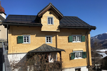 Ferienhaus Altes Pfarrhaus - Ansicht Sommer
