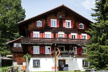 Chalet Riedji Furna Ferien Graubünden