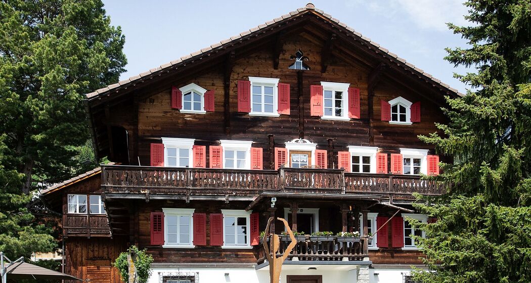 Chalet Riedji Furna Ferien Graubünden