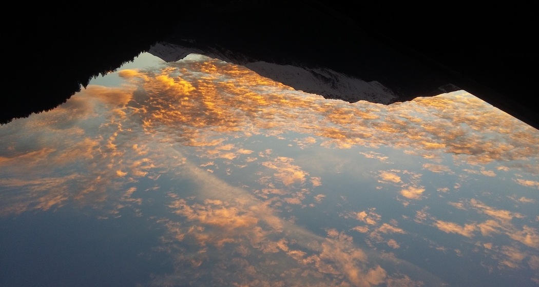 Der Himmel über der Val Müstair