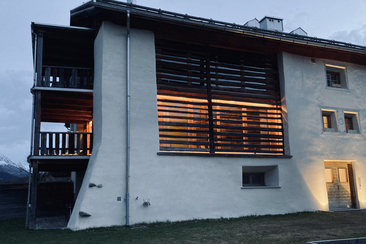 Chesa Jäger mit Wohnung im 1. Stock