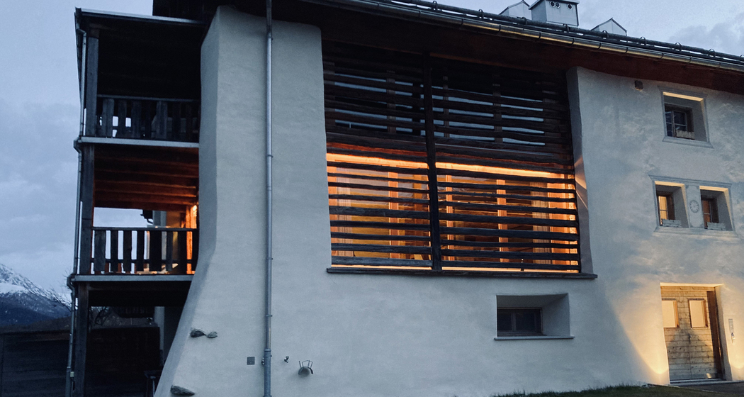 Chesa Jäger mit Wohnung im 1. Stock