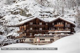 Hotel Edelweiss im Winter