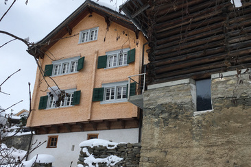 Ferienhaus Altes Pfarrhaus - Ansicht Winter