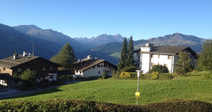 Aussicht vom Sitzplatz aus