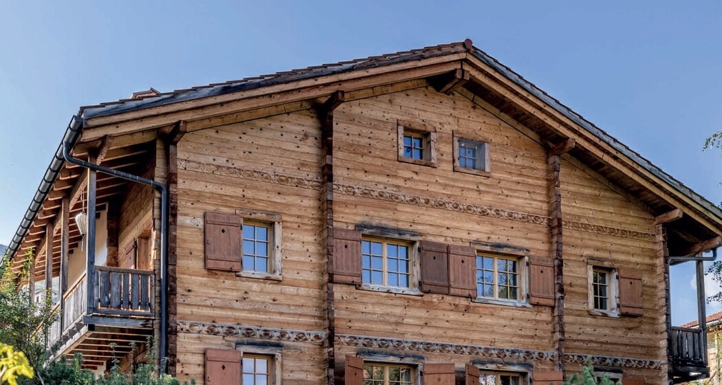 Ferienwohnung Alprüüsch - Ansicht Sommer