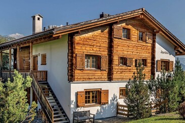 Ferienwohnung Alprüüsch - Ansicht Sommer