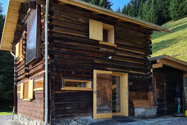 Maiensäss Tegia Cucagna, Ansicht Sommer