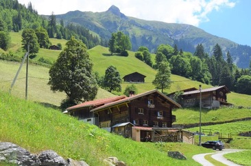 Berglodge Ascharina im Sommer