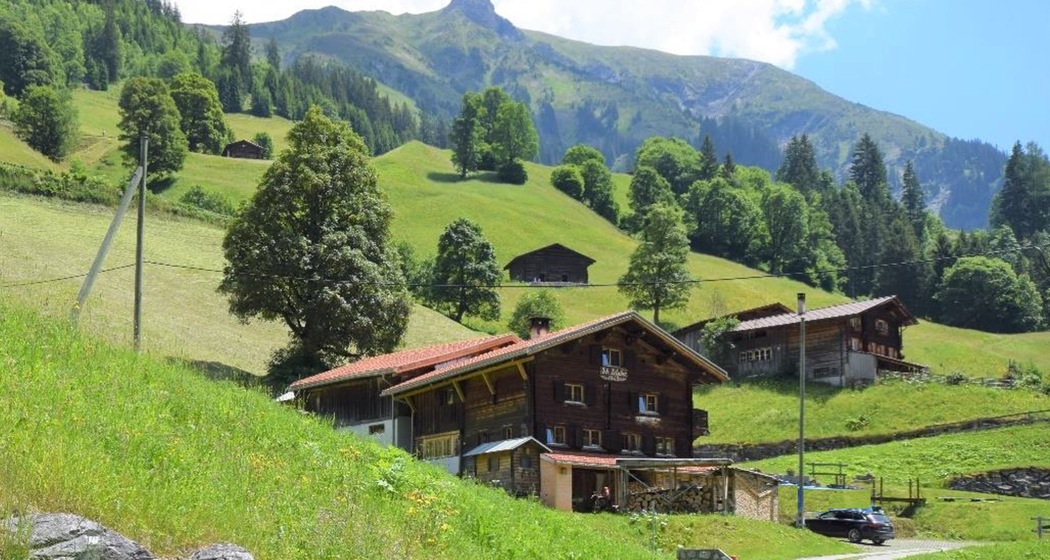 Berglodge Ascharina im Sommer