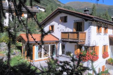 Chesa Sper l`Ovel, Südfassade