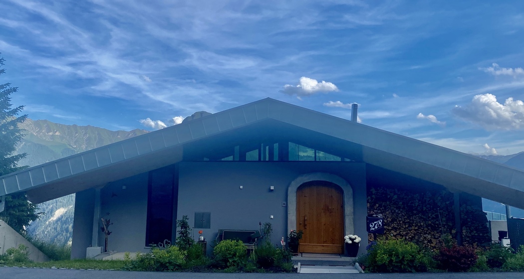 Ferienwohnung Schwalbennest - Ansicht Sommer