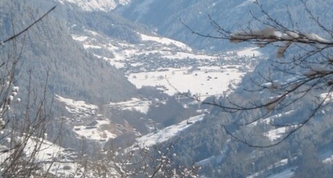 Fuchshalde Winter Aussicht