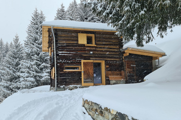 Maiensäss Tegia Cucagna - Ansicht Winter
