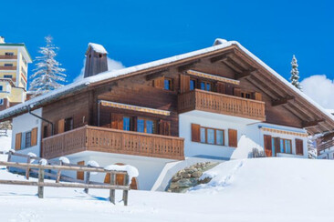 Casa Panorama, Brigels, Kuhn, Aussenansicht