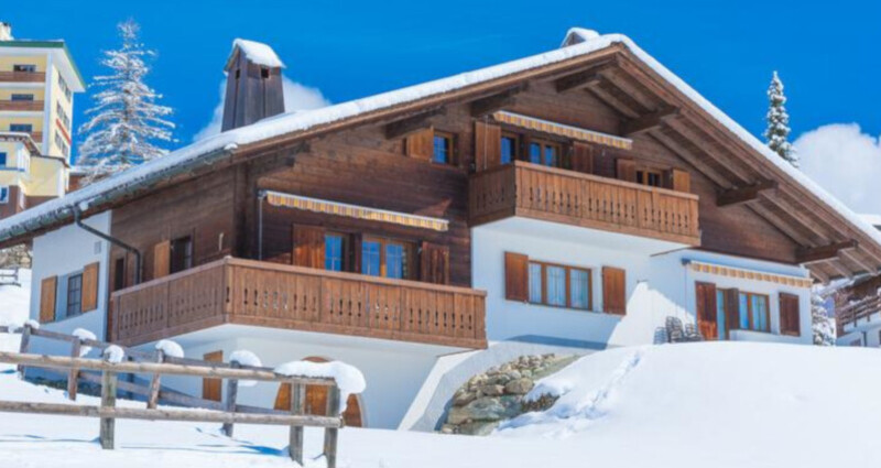 Casa Panorama, Brigels, Kuhn, Aussenansicht