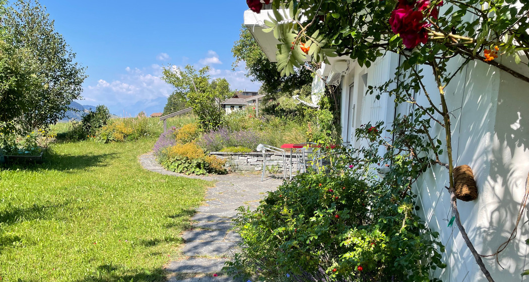 Garten und Sitzplatz