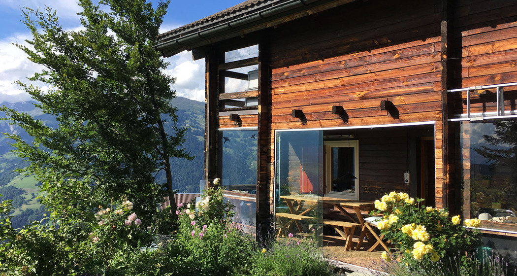 Ferienhaus Huber - Terrasse