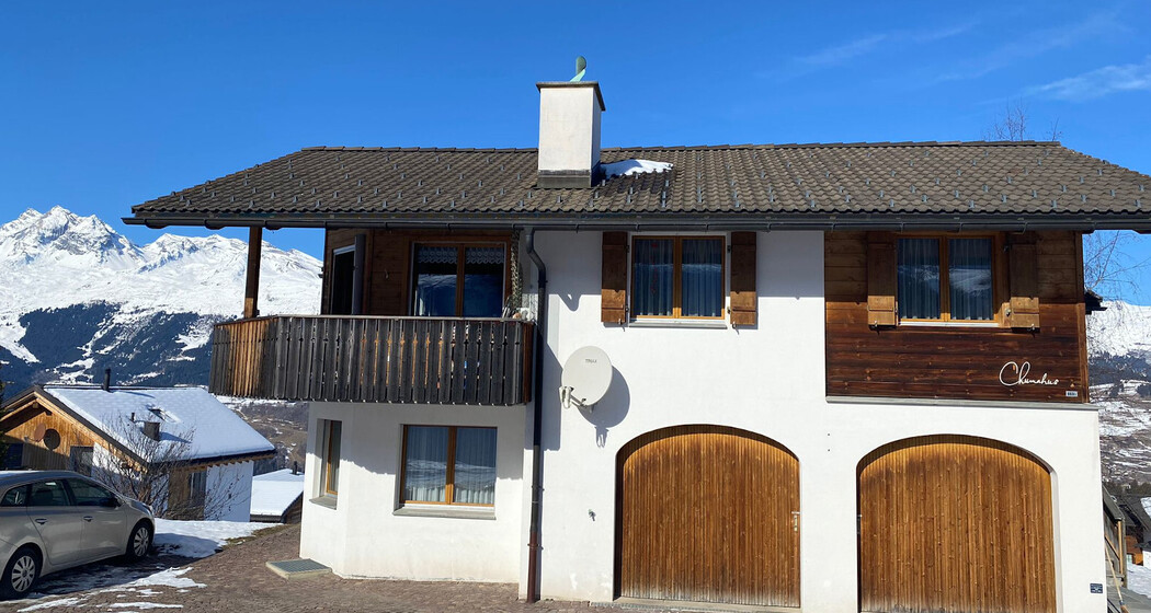 Chumahüs, Miraniga - Ansicht Winter